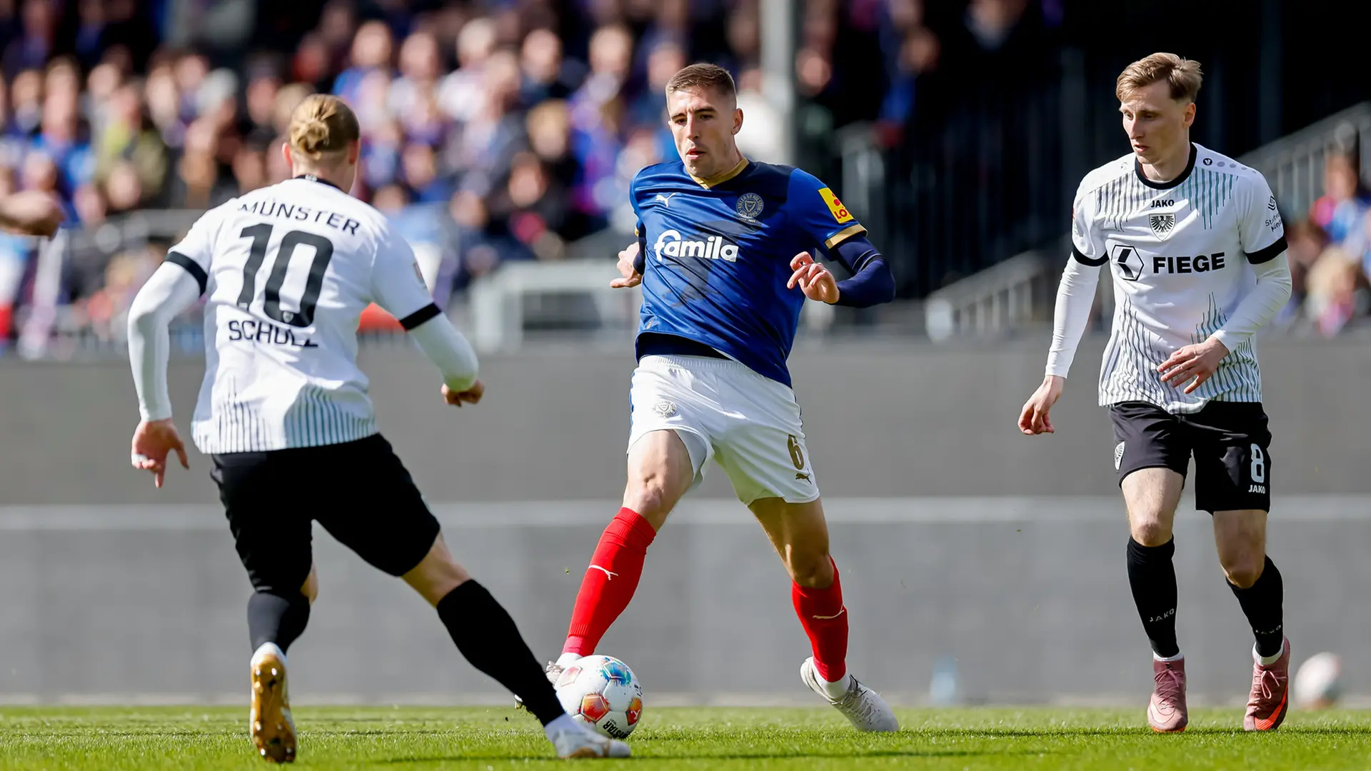 Holstein Kiel spielt gegen Preußen Münster nur remis