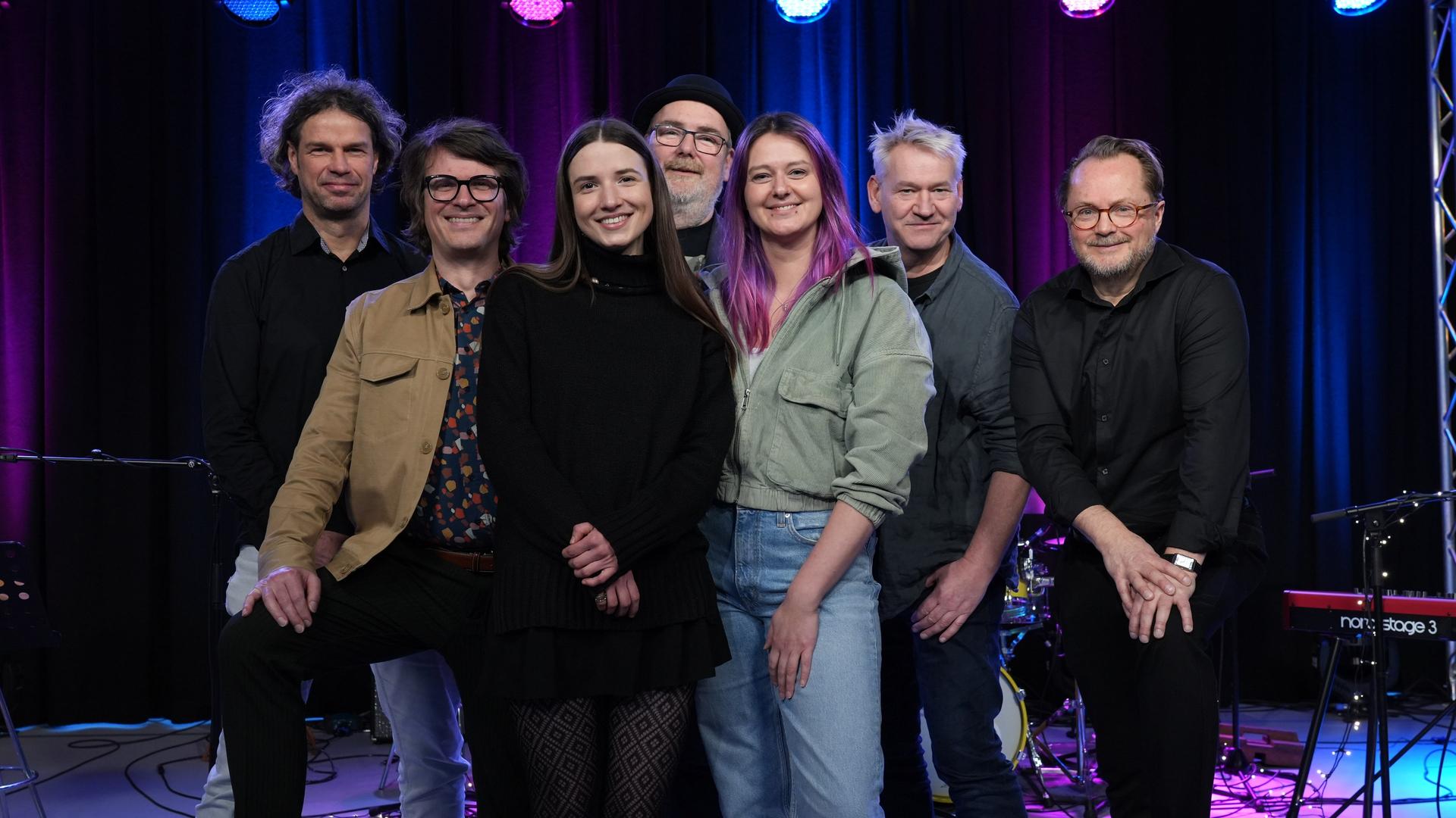 Die NDR MV Funkhausband spielt Weihnachtslieder