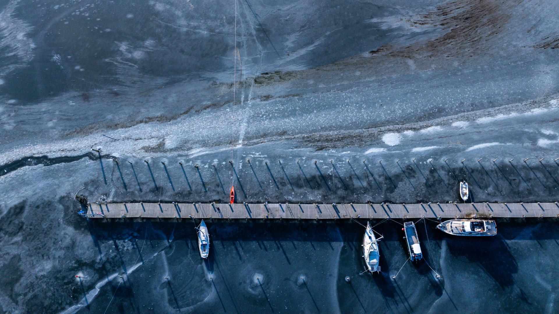 Dauerfrost in MV: Eisdicke auf der Ostsee nimmt weiter zu
