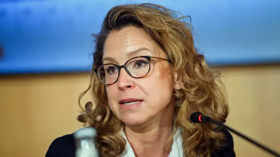 Carola Veit (SPD), Präsidentin der Hamburgischen Bürgerschaft.