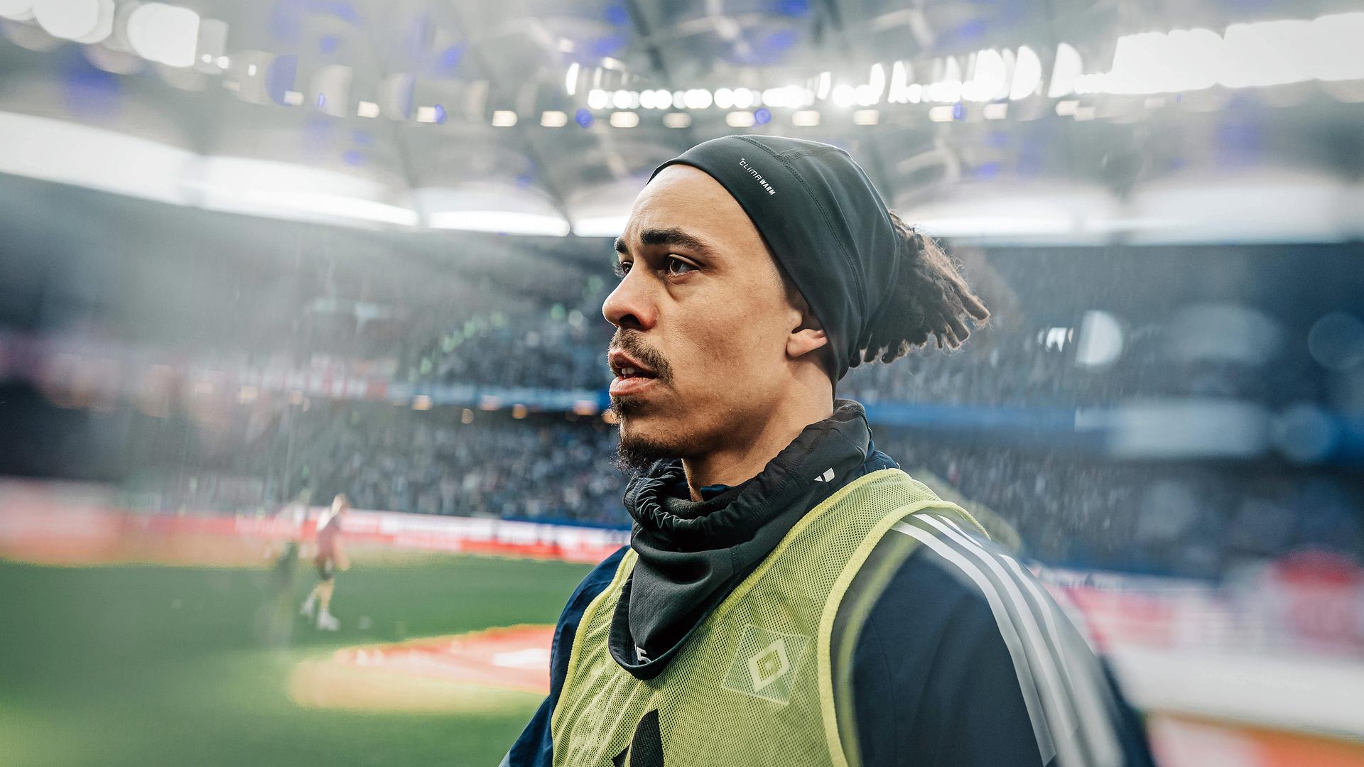 HSV captain Yussuf Poulsen