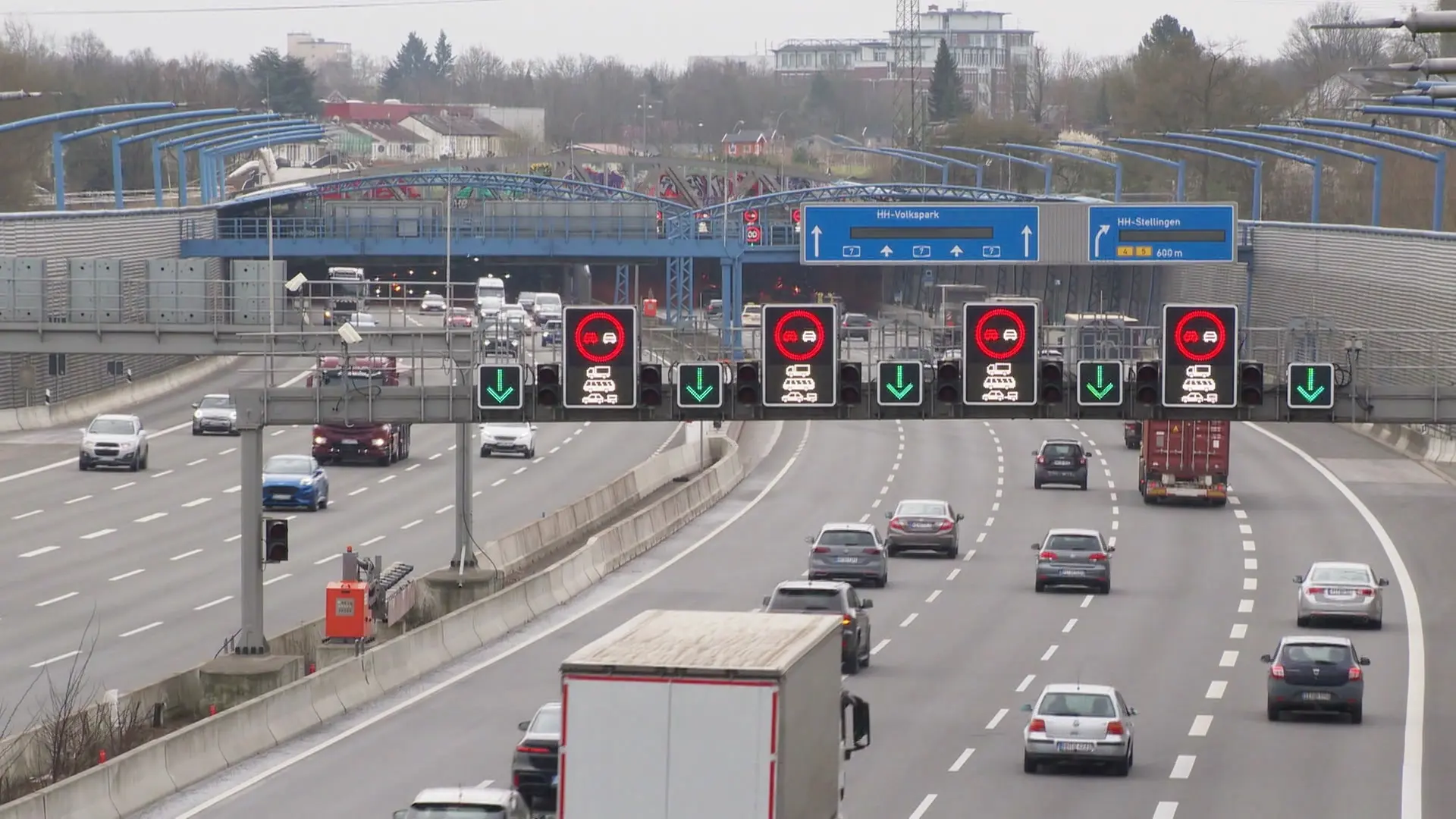 Elbtunnel wird übers Wochenende wieder voll gesperrt