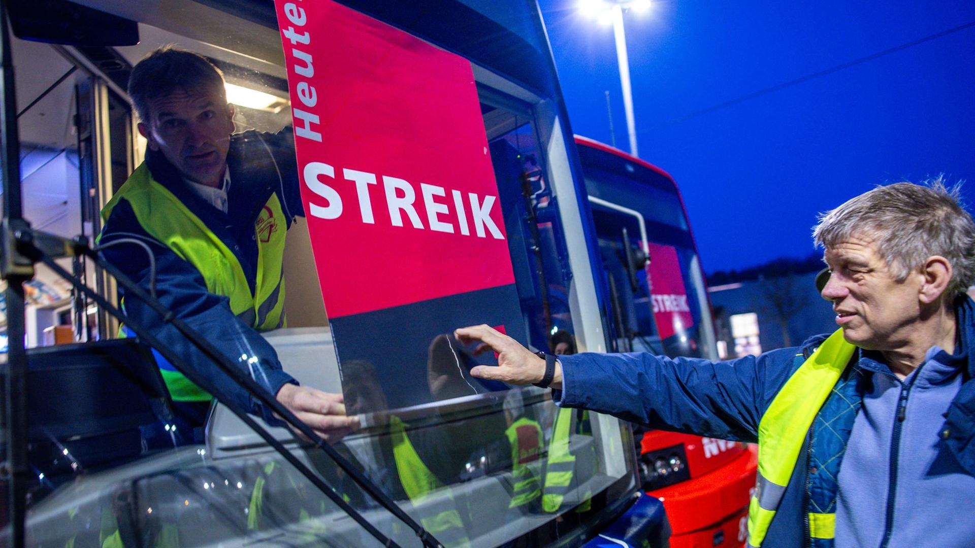Warnstreik legte Nahverkehr in MV teilweise lahm