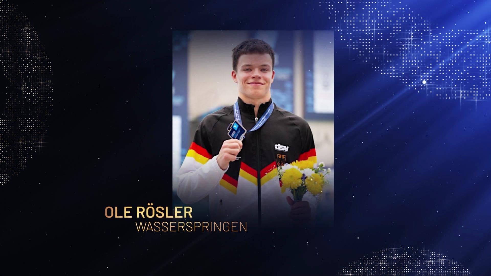 Sportler des Jahres 2025: Wasserspringer Ole Rösler