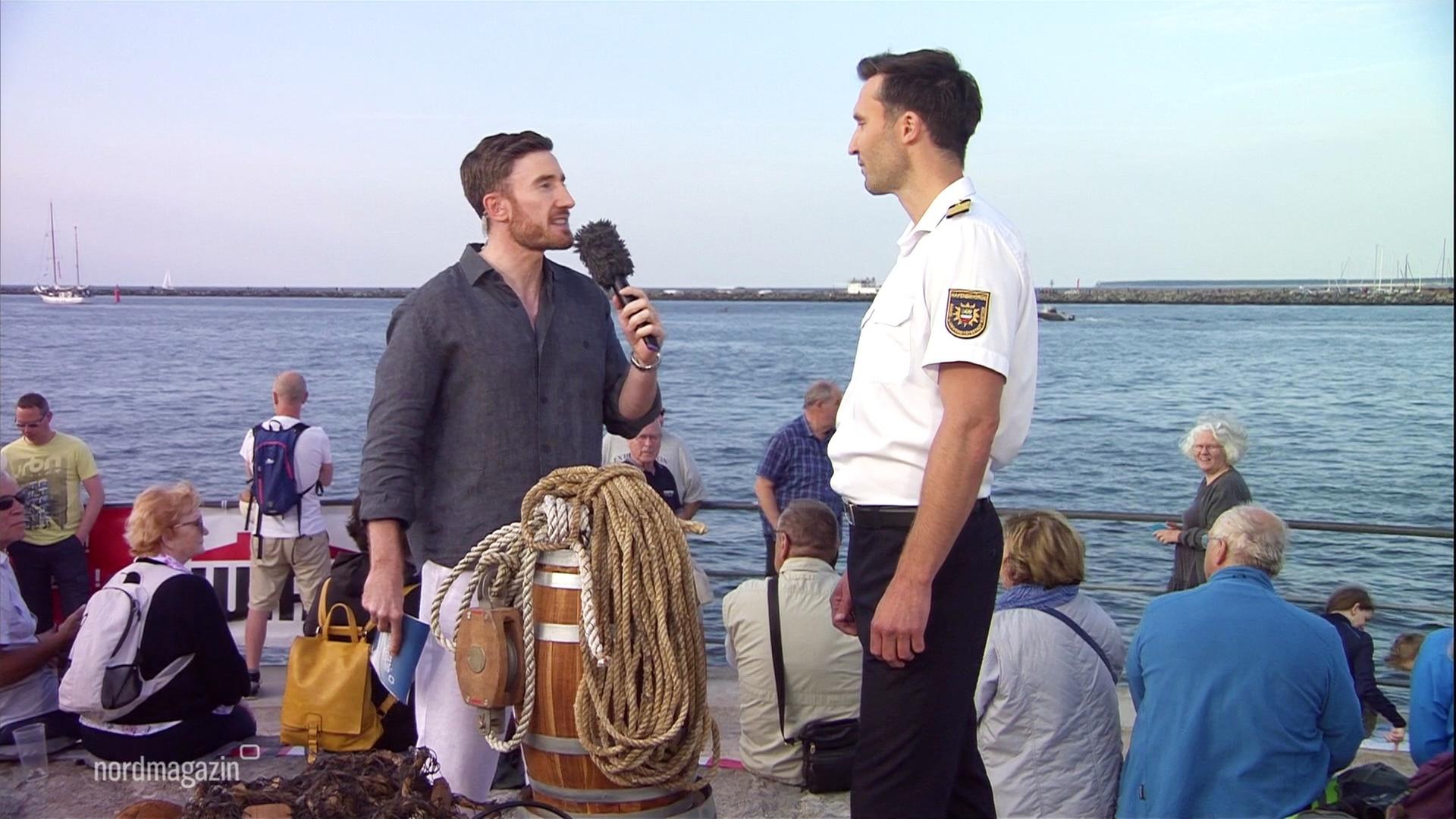 Rostocks Hafenkapitän Falk Zachau im Interview