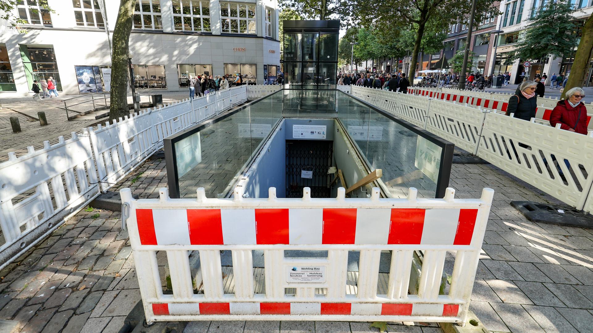 Millionenteure Toilette in Hamburger City wird zugeschüttet