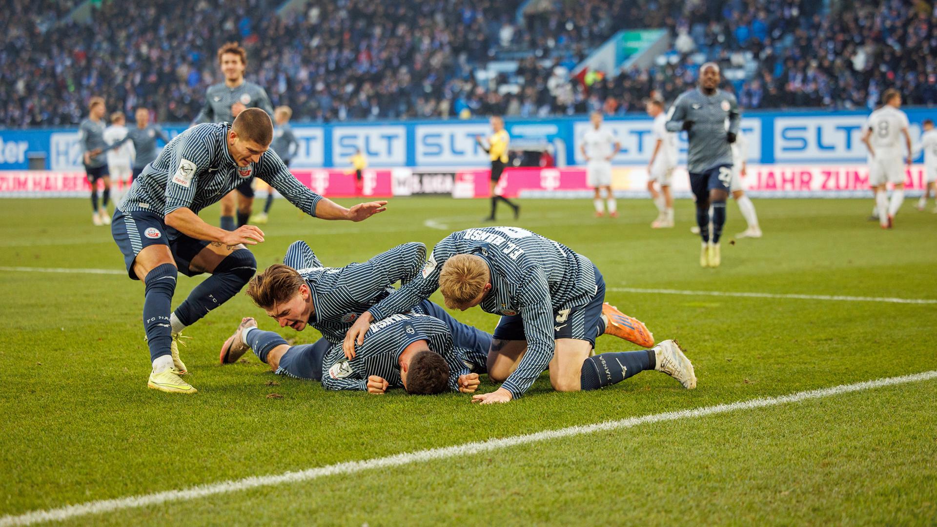 3. Liga: Hansa Rostock setzt Erfolgsserie gegen Schweinfurt 05 fort