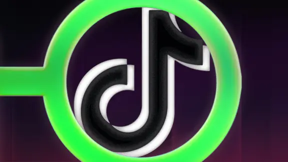 Das Logo von Tiktok