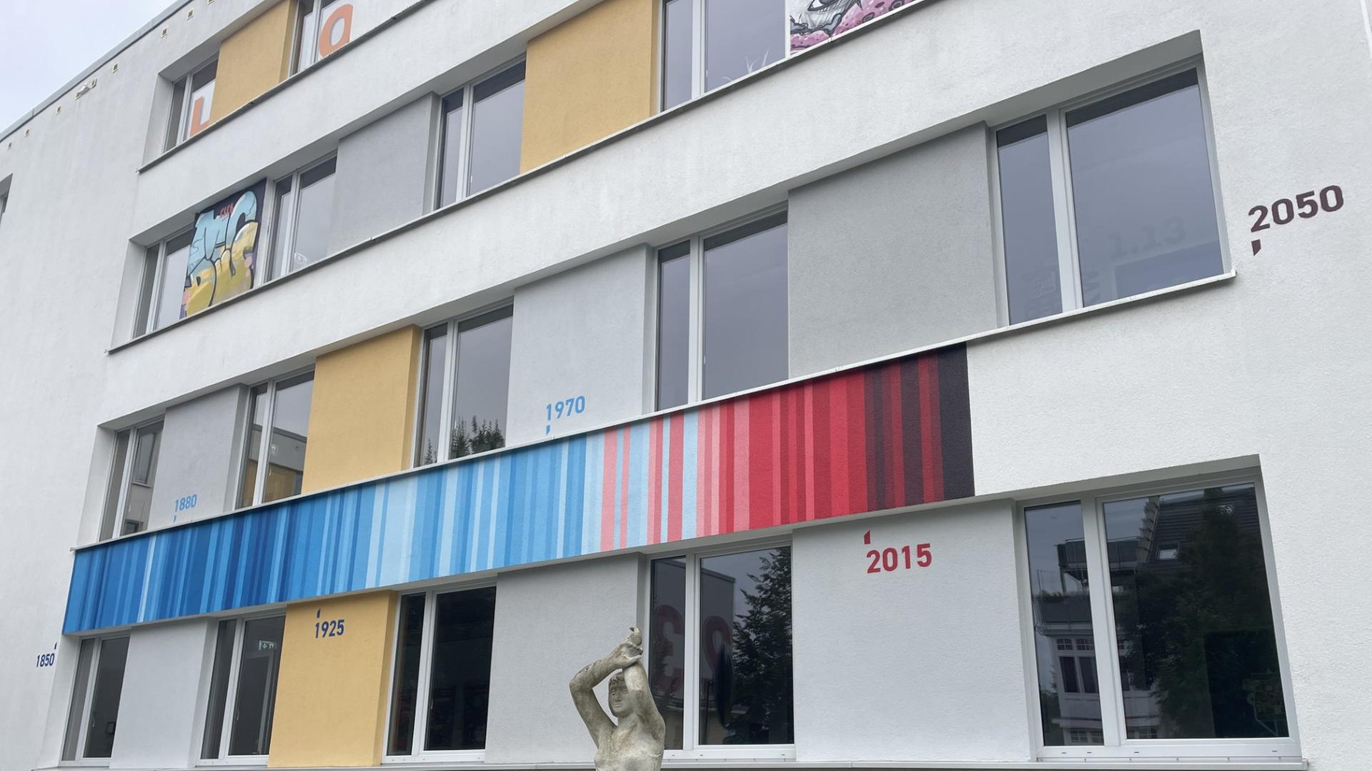 Frieda 23: Graffiti auf Rostocker Kulturstätte zum Klimawandel