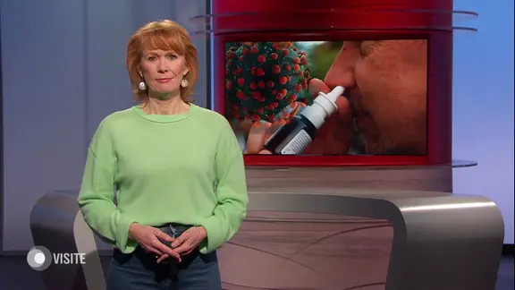 Moderatorin Vera Cordes im Studio