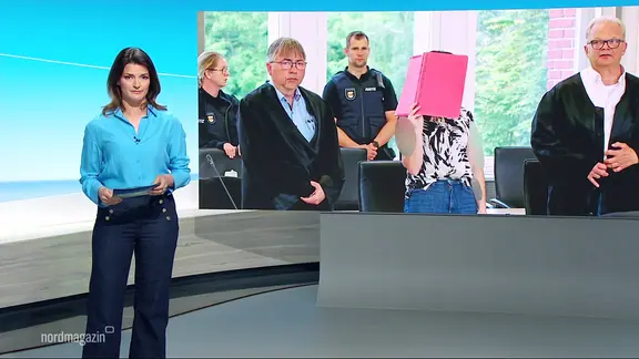 Frauke Rauner moderiert das Nordmagazin.