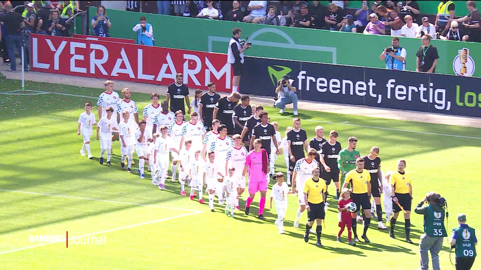 DFB-Pokal: St. Pauli gewinnt glücklich gegen Norderstedt
