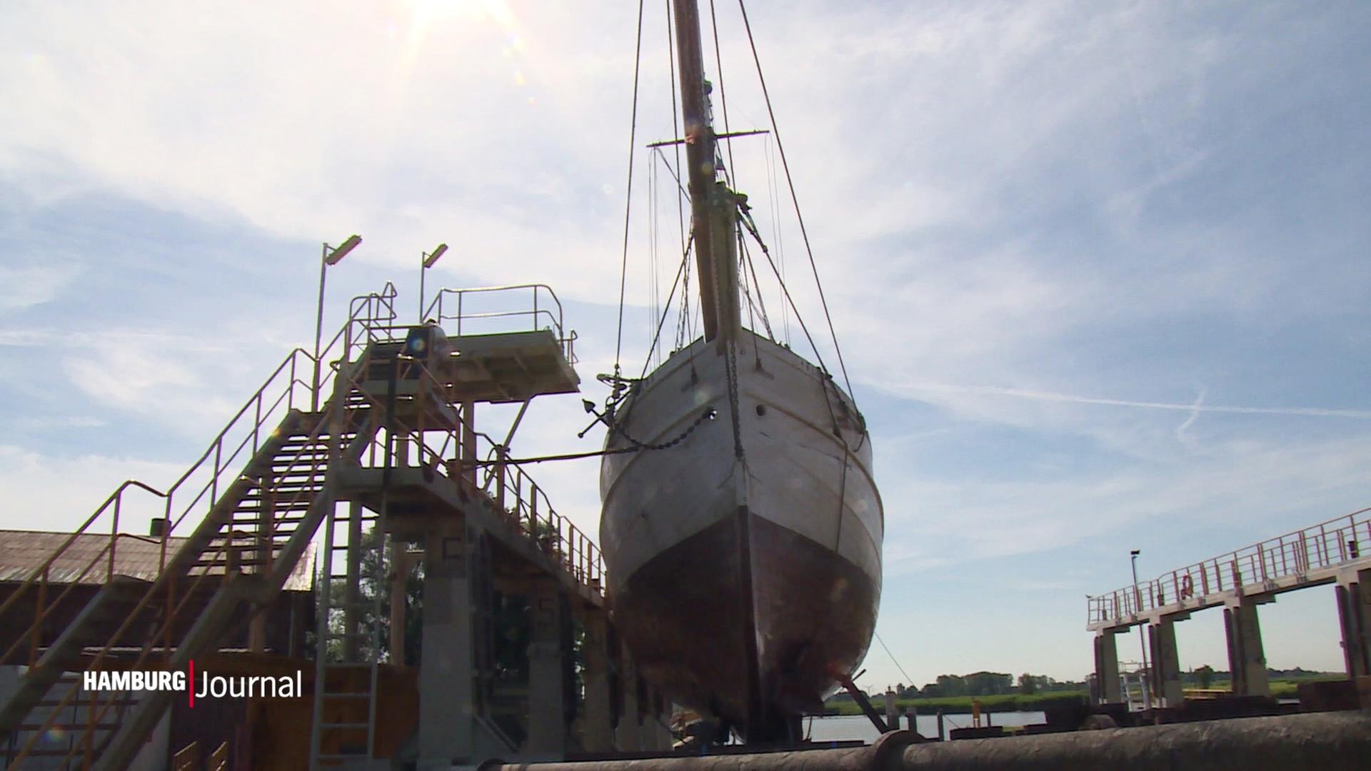 Lotsenschoner „No. 5 Elbe“: Restaurierungsarbeiten dauern länger