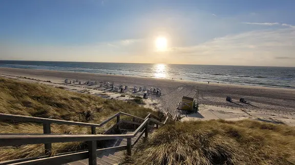 Abendspaziergang am Weststrand von Hörnum.