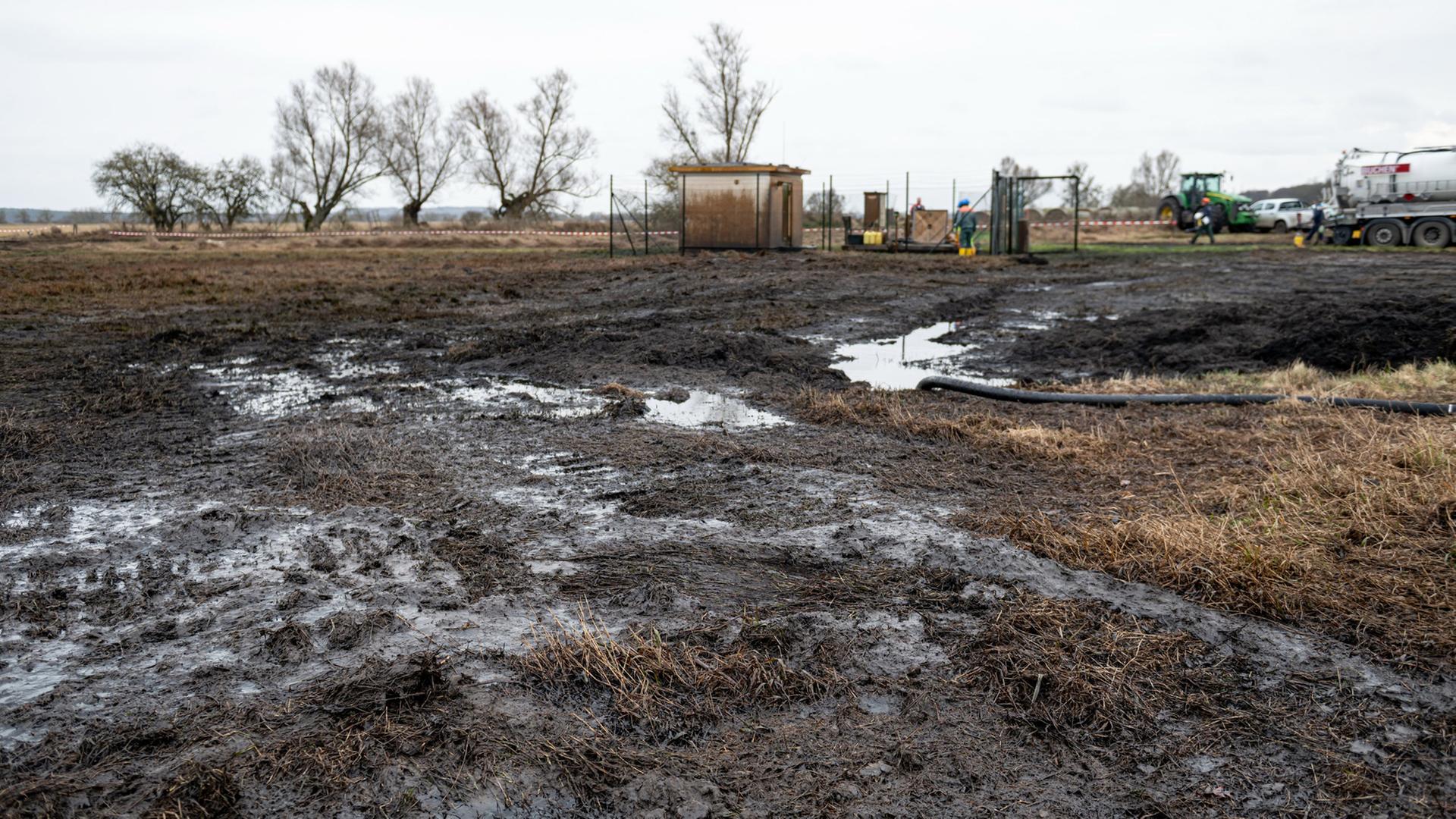 Havarie an der Pipeline Rostock-Schwedt: Leck geschlossen