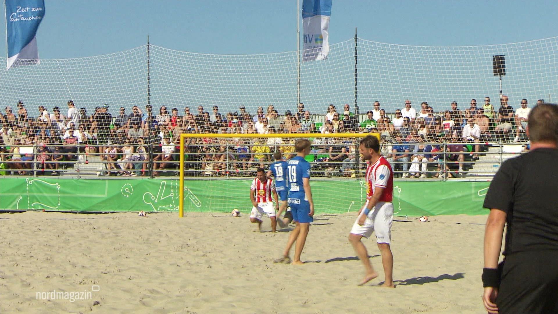 Beachsoccer DM: Rostocker Robben scheitern im Finale