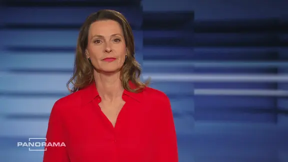 Anja Reschke moderiert Panorama.