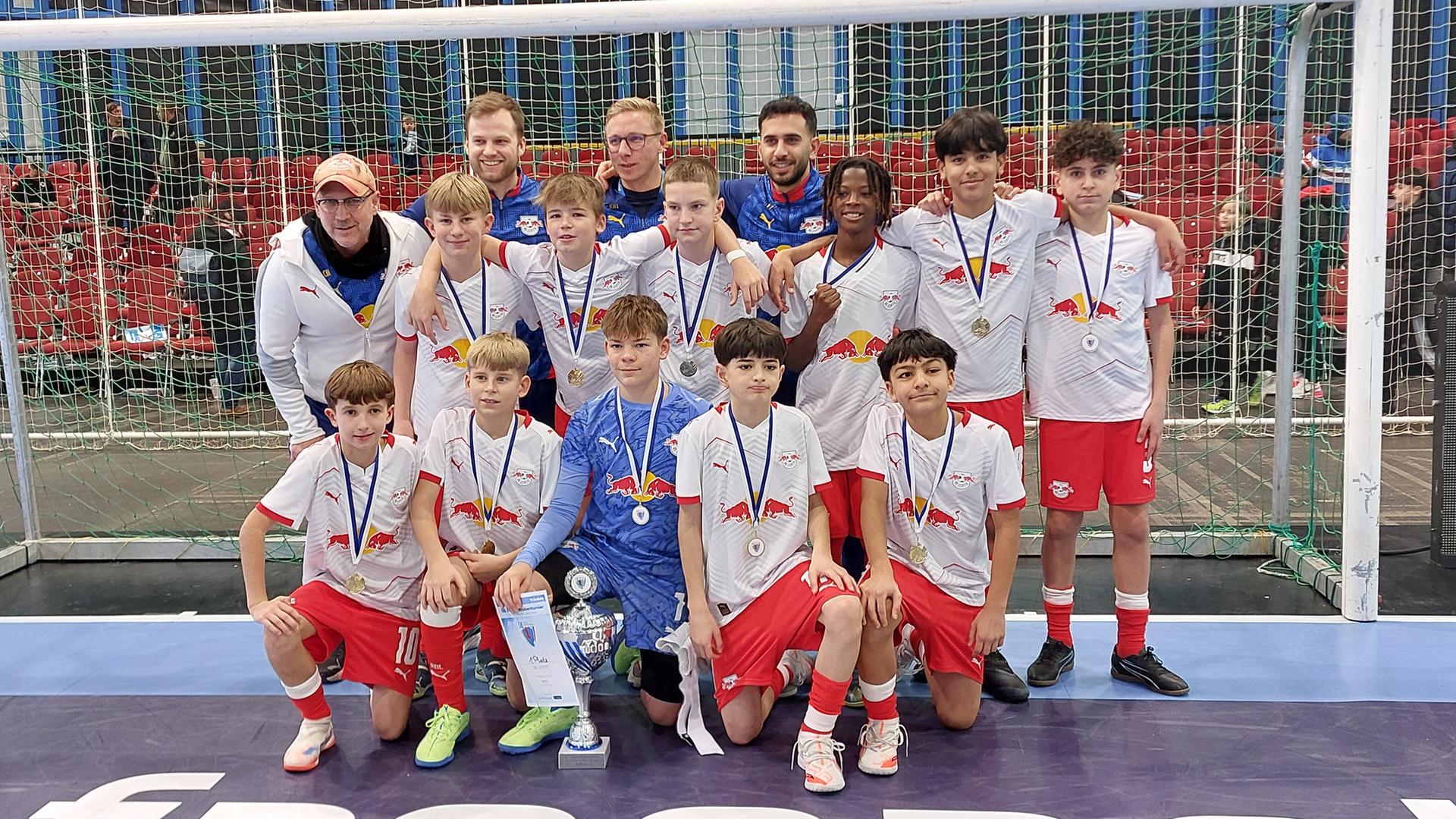 RB Leipzig-Talente gewinnen Knabenturnier in Neubrandenburg