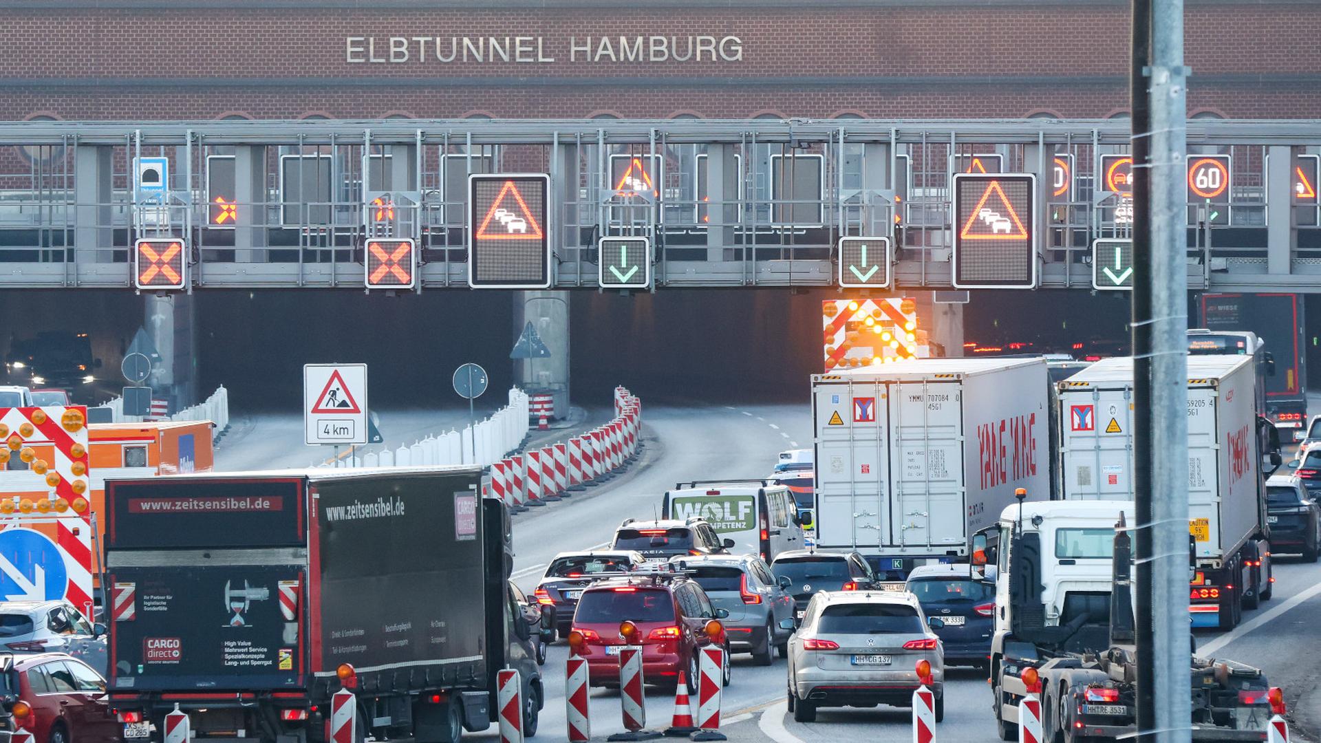 Hamburger Elbtunnel: Auf A7-Sperrung folgt der nächste Warnstreik