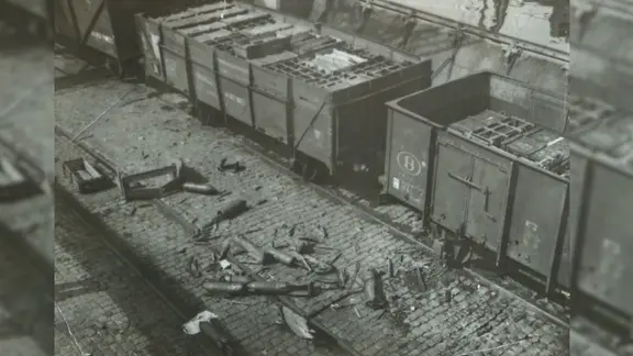 Explosion und verhinderte Bombenkatastrophe in Lübeck 1946 (Lübeck Incident Report 1946)