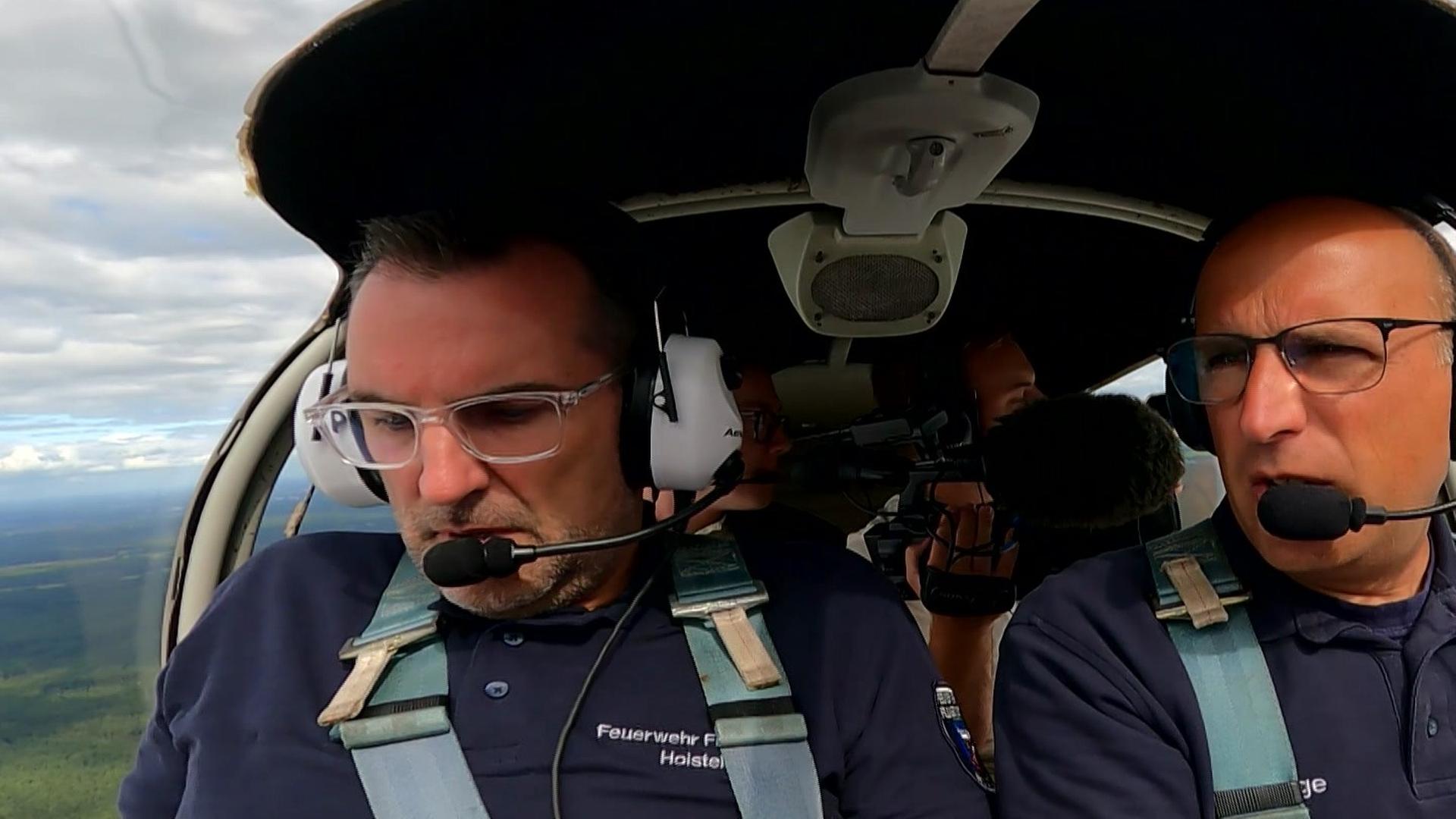 Wo brennt’s? Unterwegs mit dem Feuerwehrflugdienst