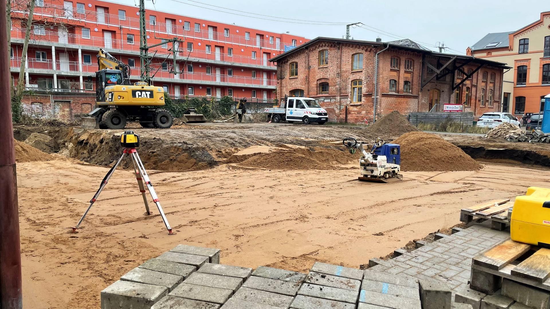 Schwerin: Baustart für Fahrradparkhaus am Hauptbahnhof