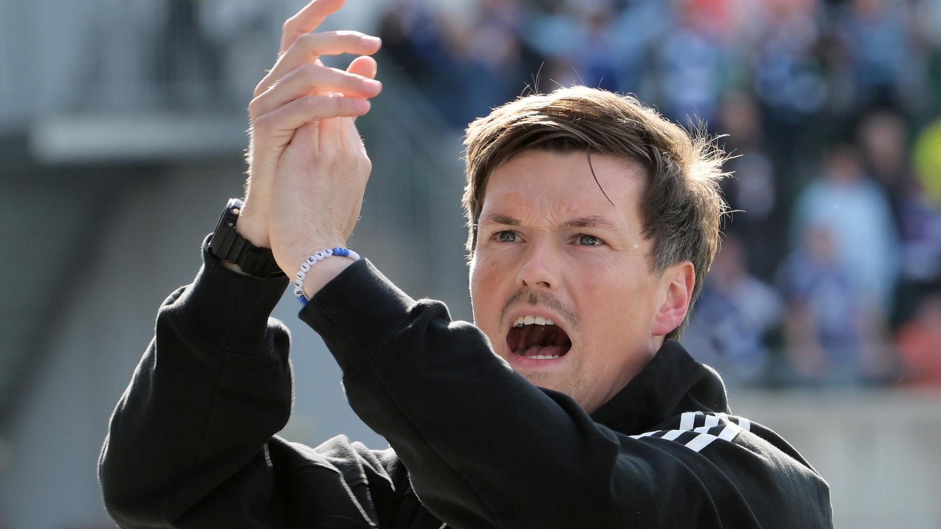 Trainer Merlin Polzin vom Hamburger SV  | WITTERS