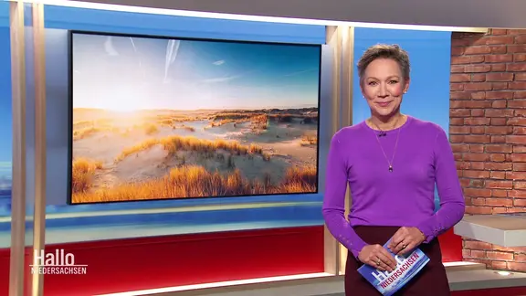 Christina von Saß moderiert Hallo Niedersachsen.