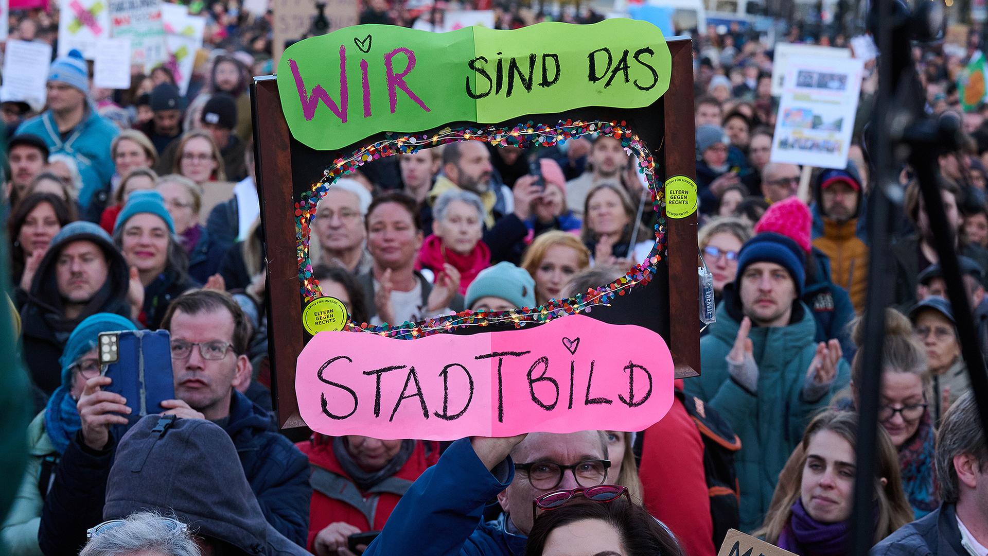 „Wir sind das Stadtbild“: Demonstration in Hamburg gestartet