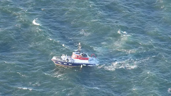 Das ehemalige Lotsenboot MS SEA DAGGER.