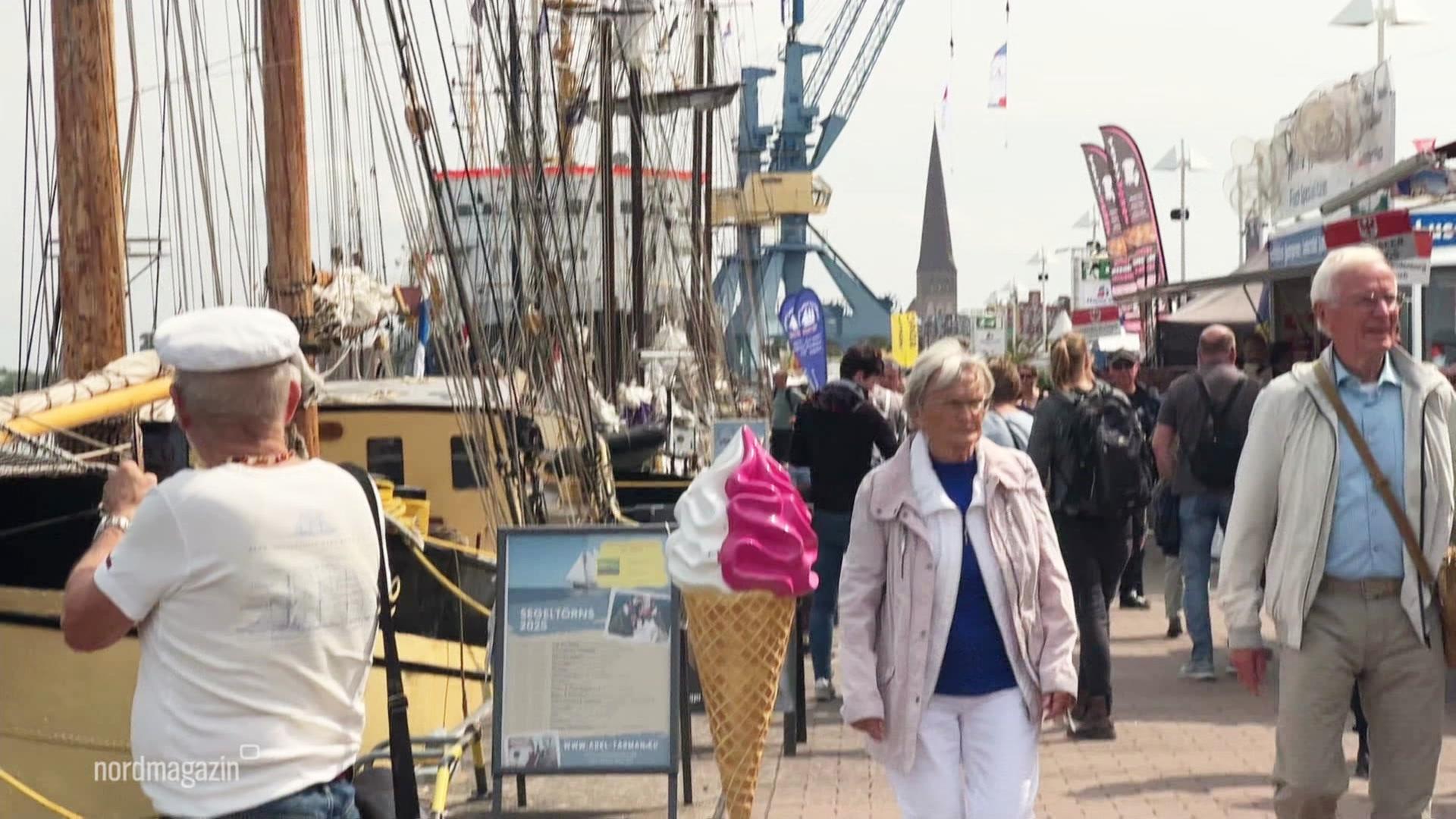 "Leinen los!" Die 34. Hanse Sail ist eröffnet