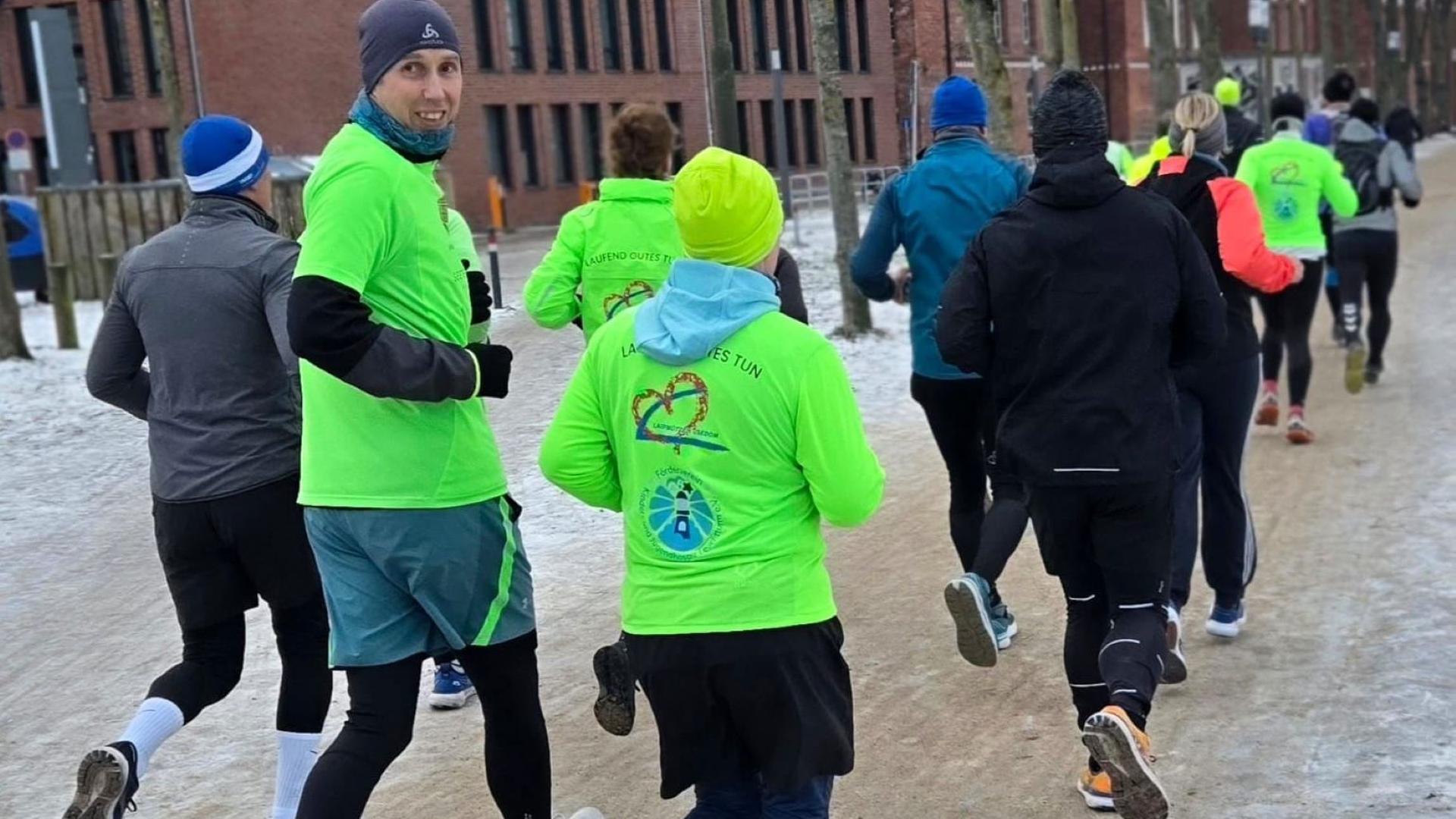 Greifswald: 50 Sportbegeisterte trotzen der Kälte