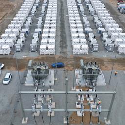Luftaufnahme des Batteriespeichers in Bollingstedt.