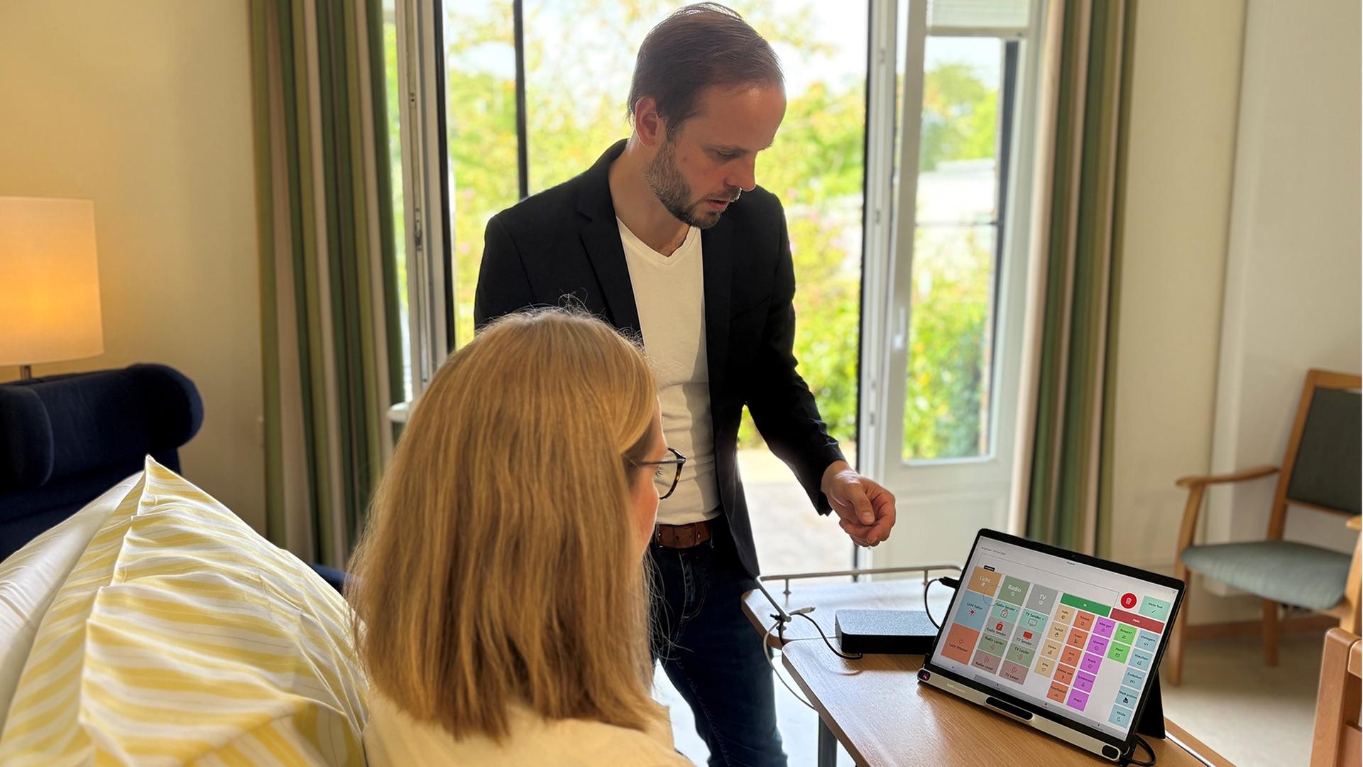 Mehr Selbstständigkeit durch Augensteuerung: Neues Projekt in SH