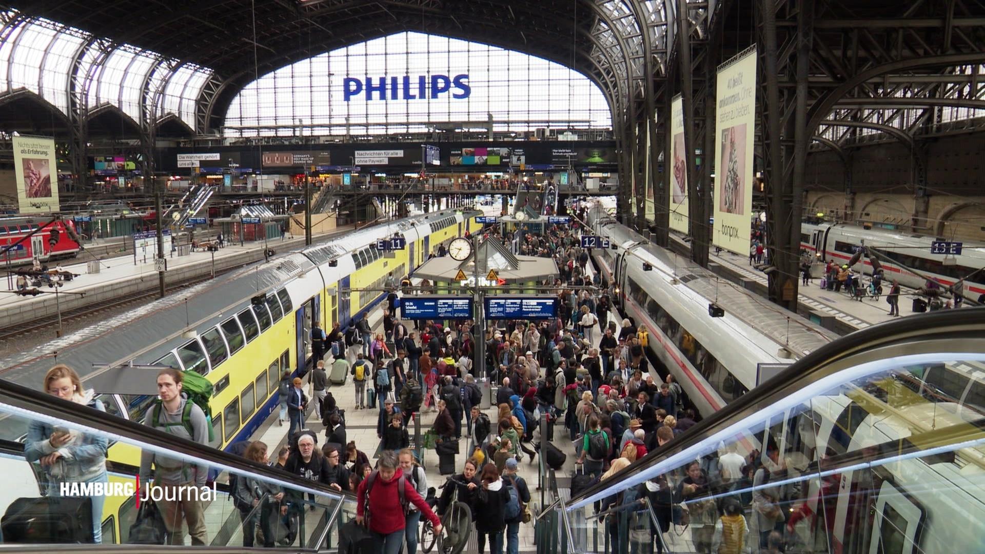 Urlaubs-Verkehr sorgt für überfüllten Hauptbahnhof