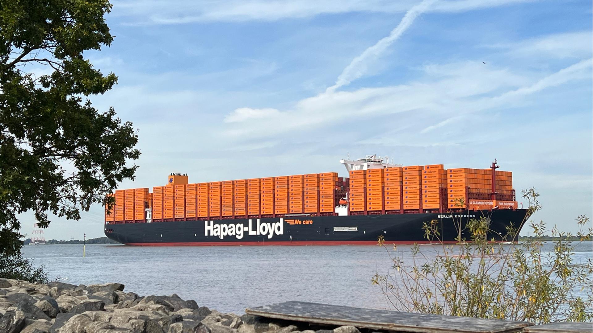 Hapag-Lloyd mit roten Zahlen im ersten Halbjahr 2026