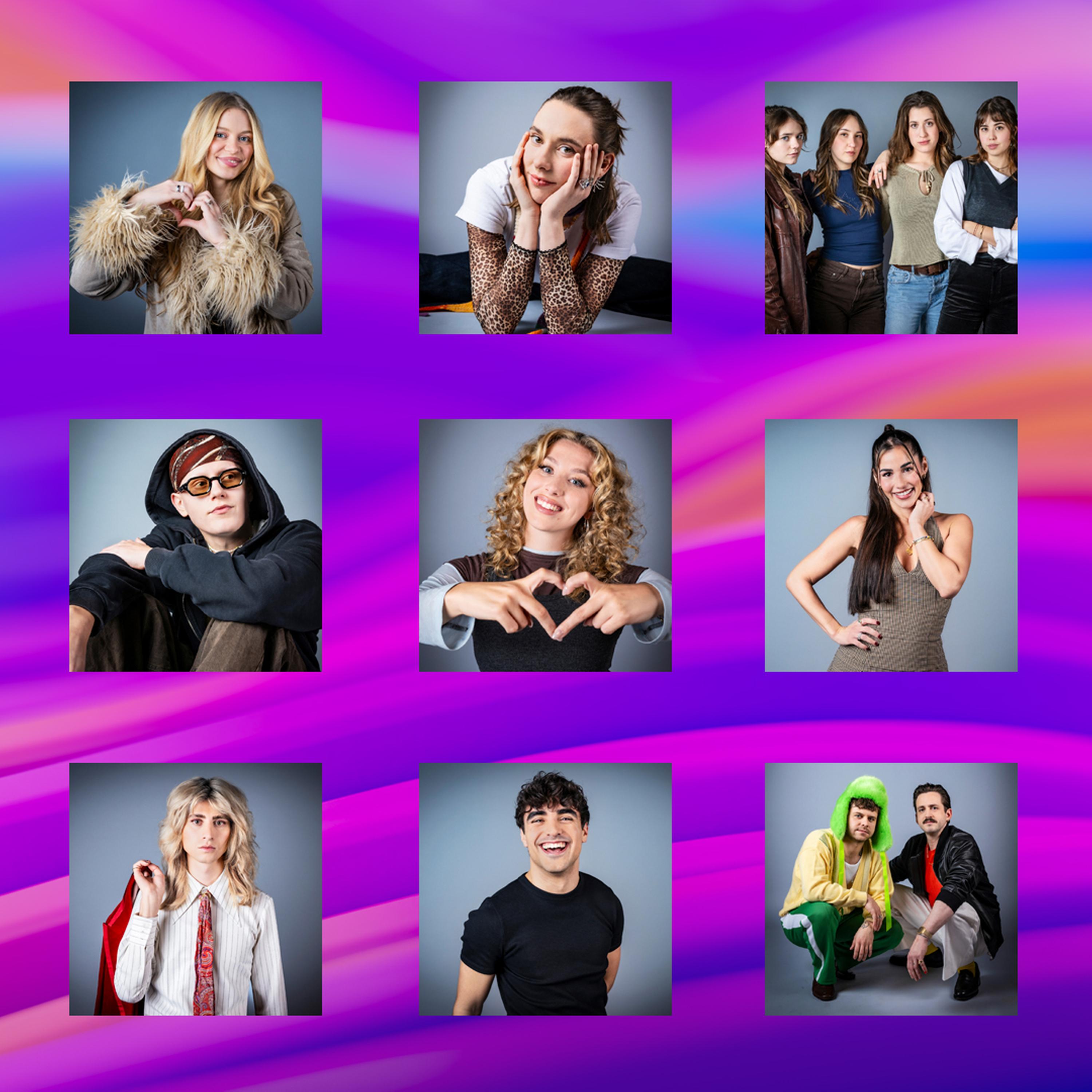 Diese neun Acts treten im deutschen ESC-Vorentscheid 2026 an