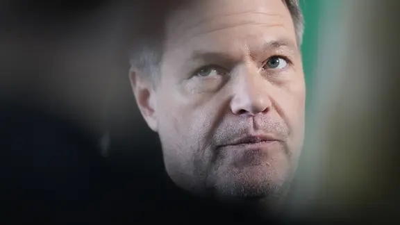 Bundeswirtschaftsminister Robert Habeck (Grüne)