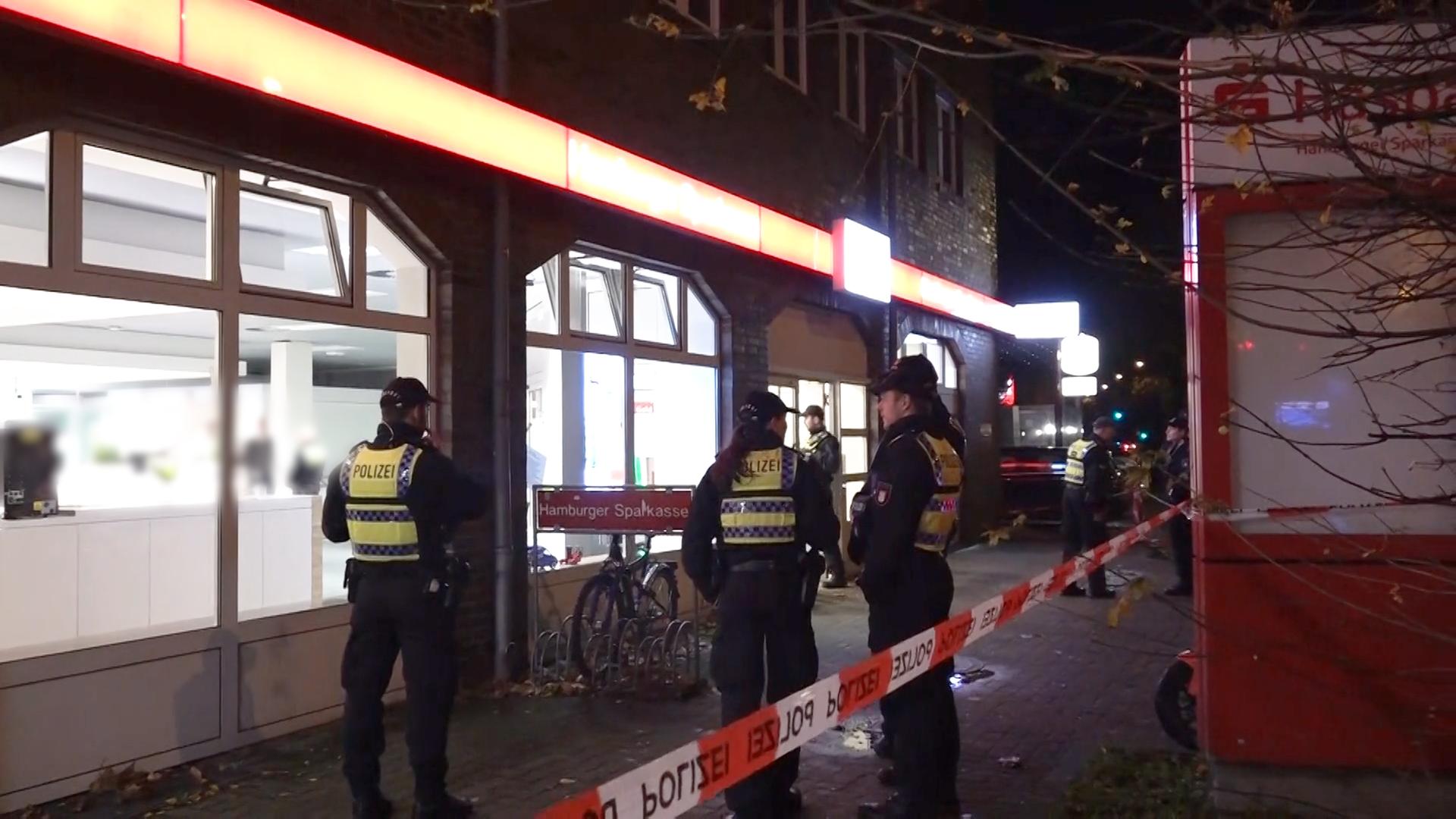 Millionenbeute bei Haspa-Einbruch 2023: Vier Männer in Haft