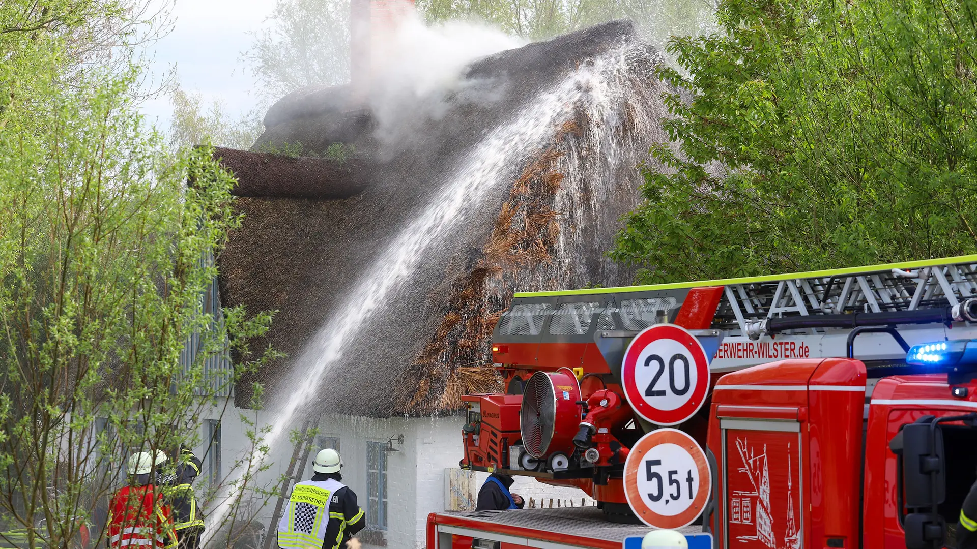 Sechster Brand in Kudensee innerhalb weniger Monate