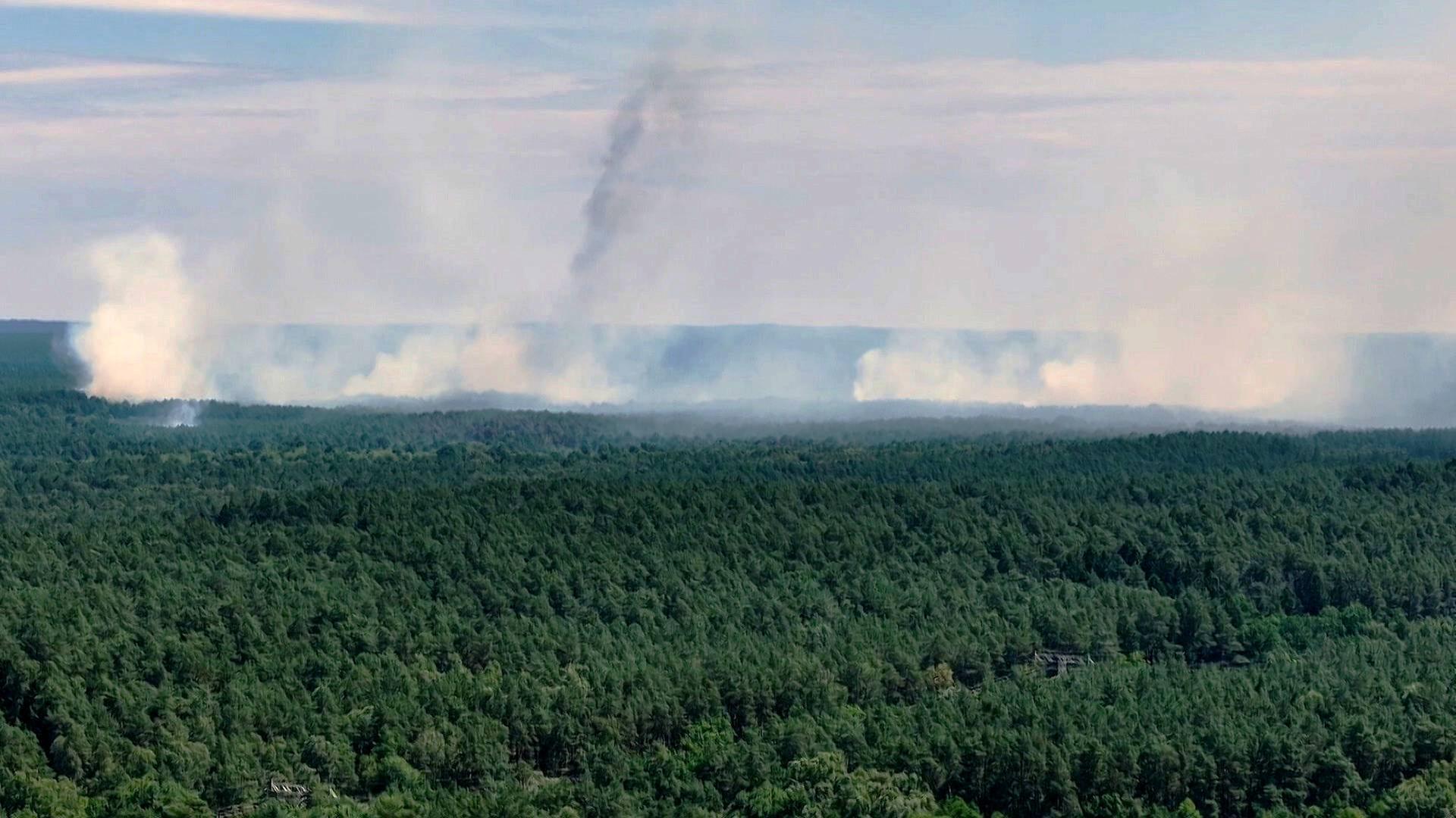 Waldbrand im Müritz-Nationalpark breitet sich aus