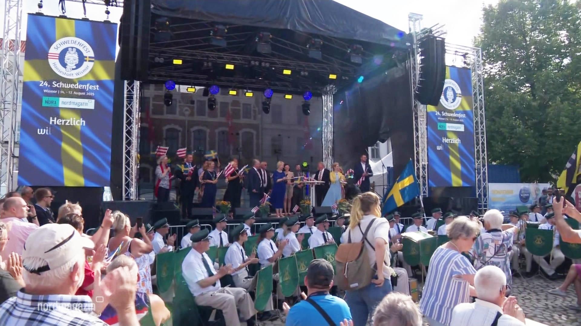 Schwedenfest in Wismar offiziell eröffnet