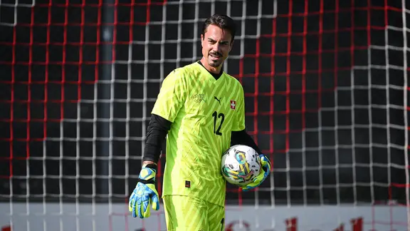 Diego Benaglio (bei einem Jubiläumsspiel), künftiger Aufsichtsrat des VfL Wolfsburg