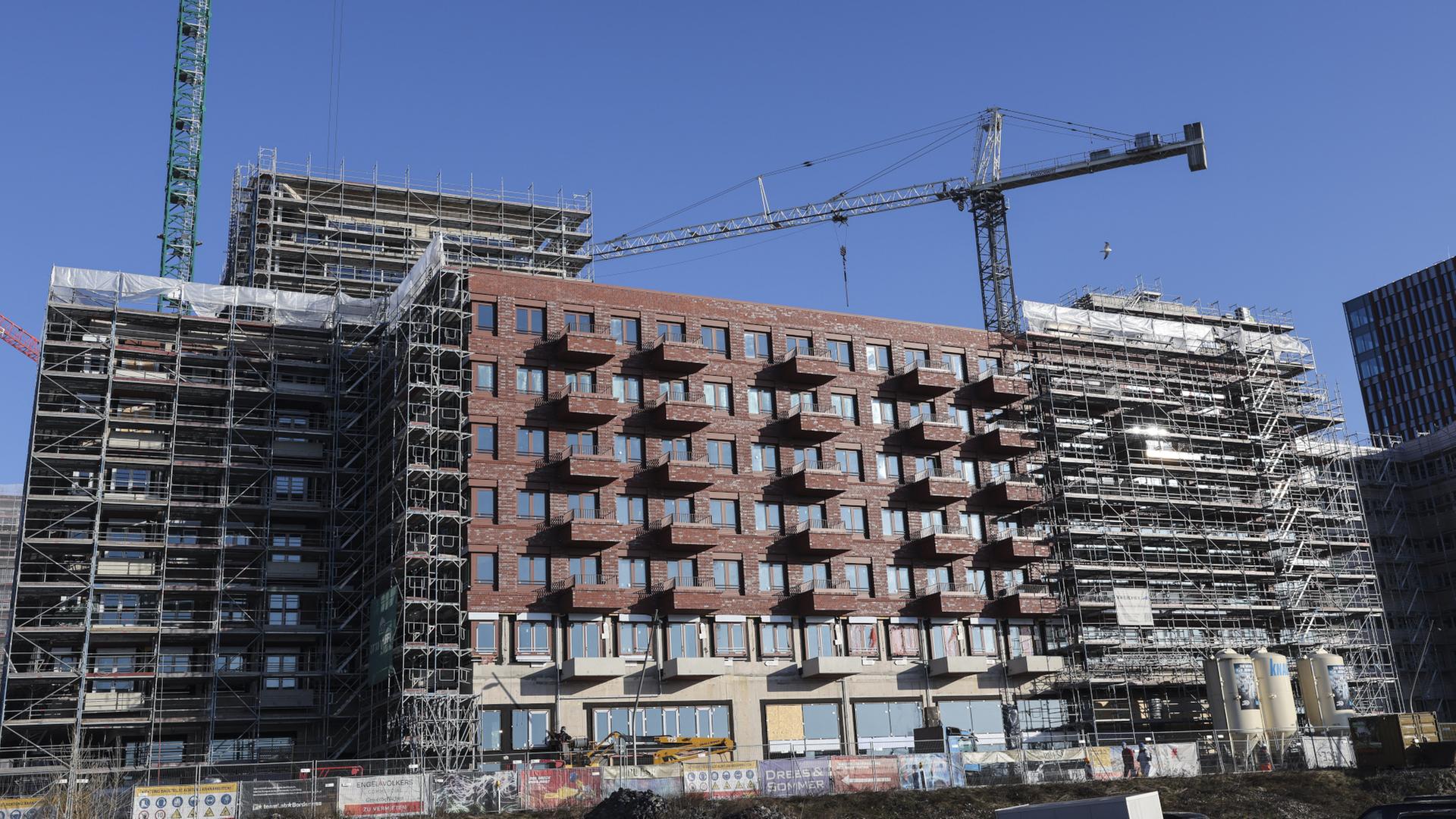 Bau-Turbo: Fast 750 Wohnungen in Hamburg bewilligt