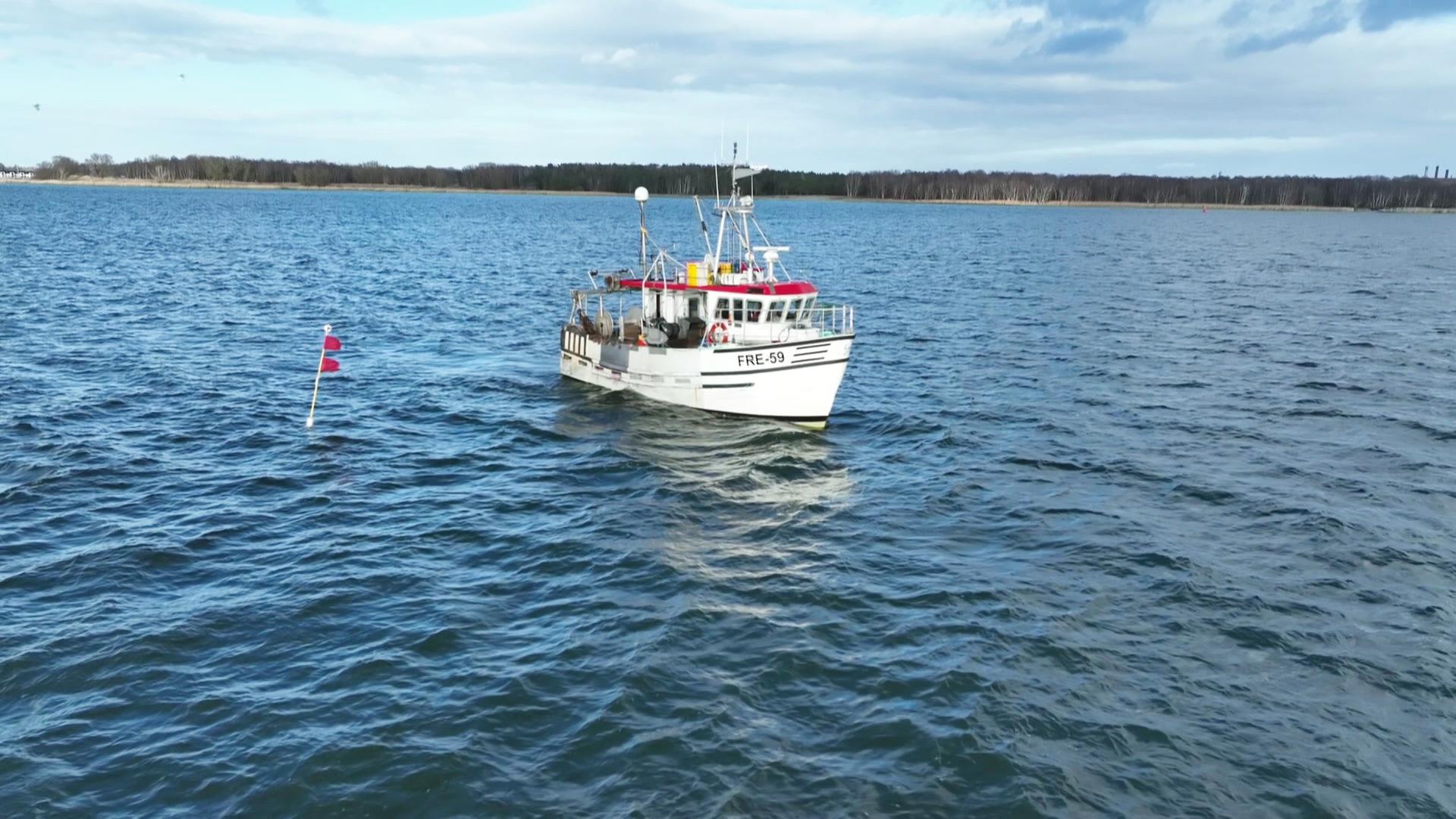 Das Boot des Heringsfischers Holger Müller aus Freest | Screenshot