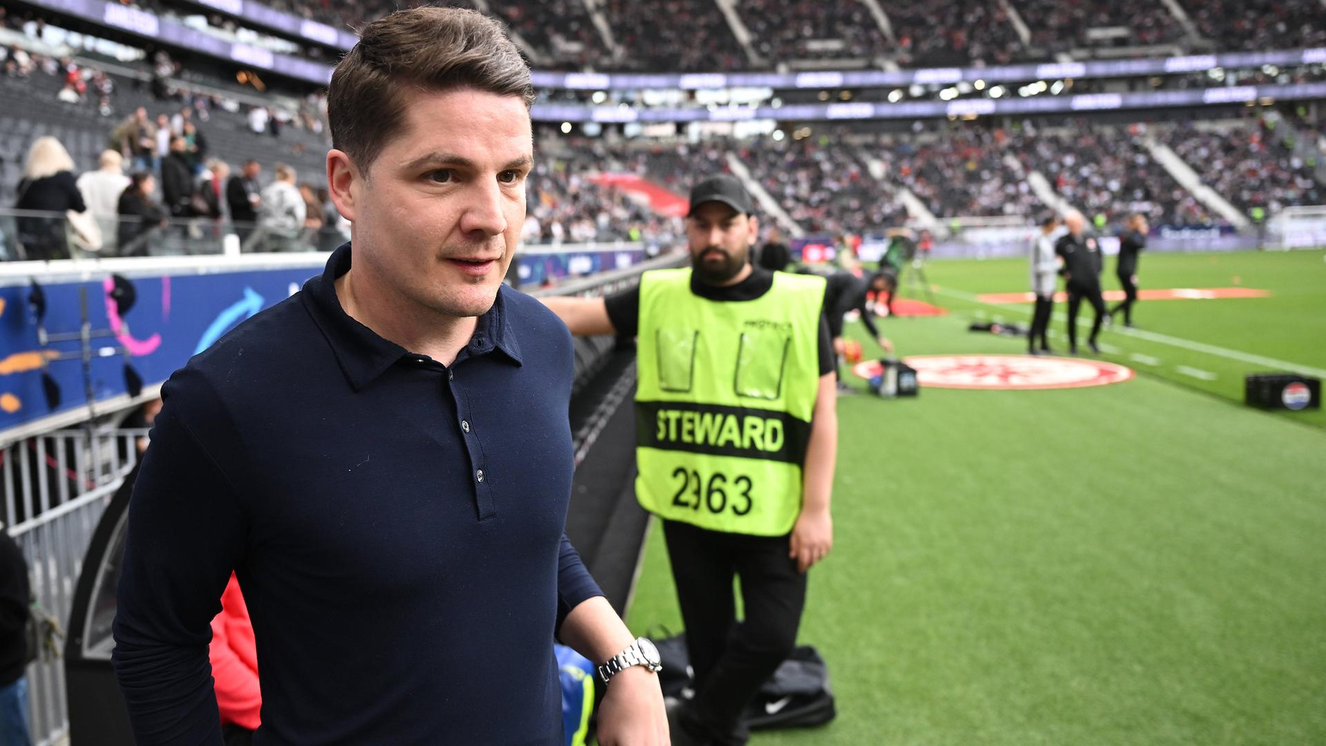 Pirmin Schwegler, Direktor Profifußball bei Eintracht Franfurt  | IMAGO / Jan Huebner