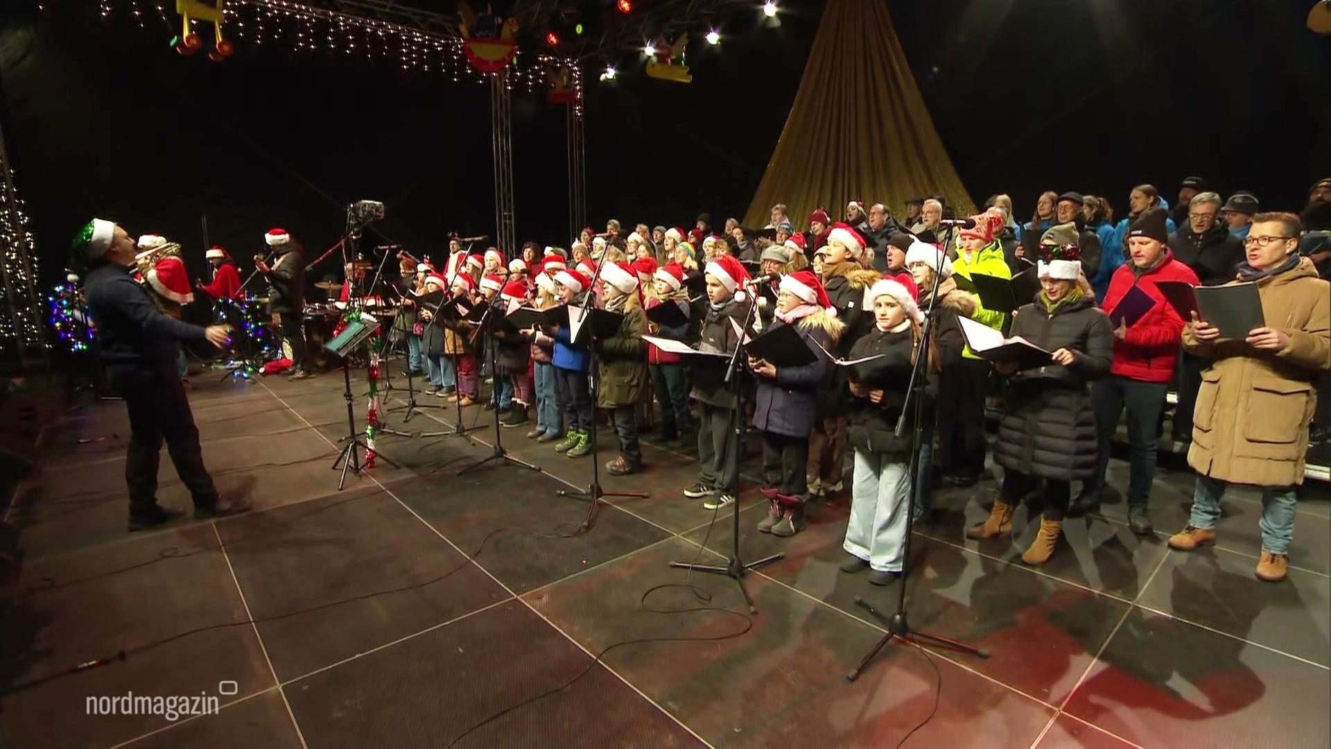 Weihnachtssingen im Ostseestadion