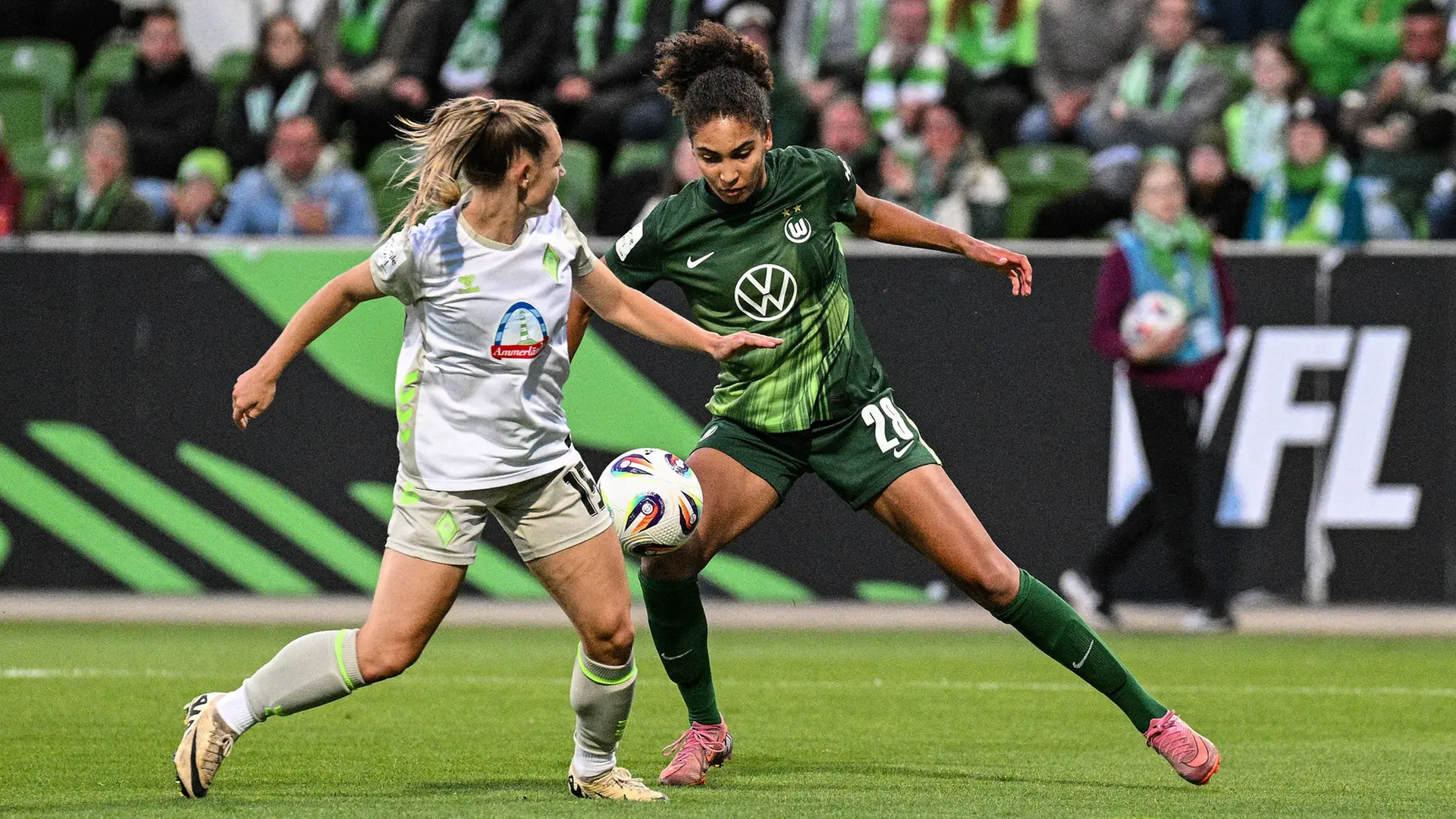 teilnehmer werder bremen gegen vfl wolfsburg spiele
