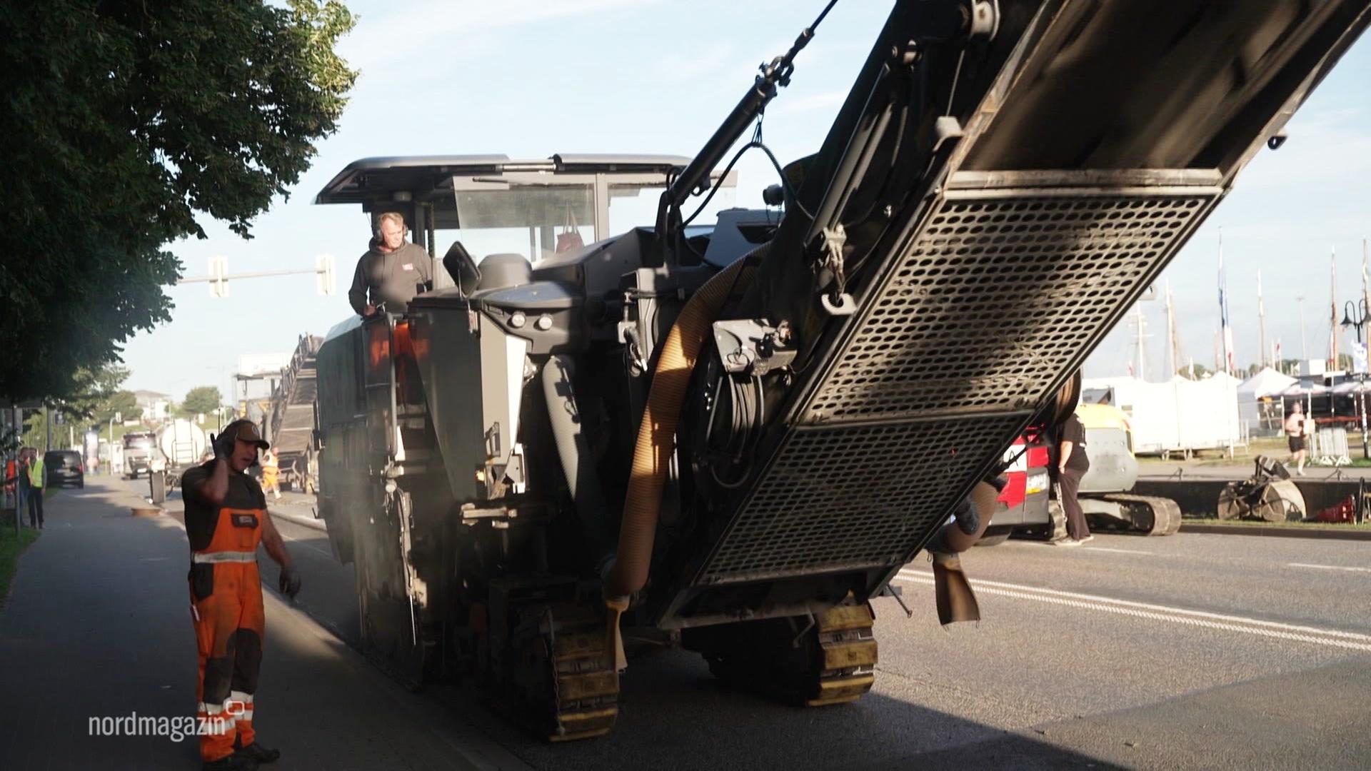 Start der Großbaustelle: Vollsperrung am Rostocker Stadthafen