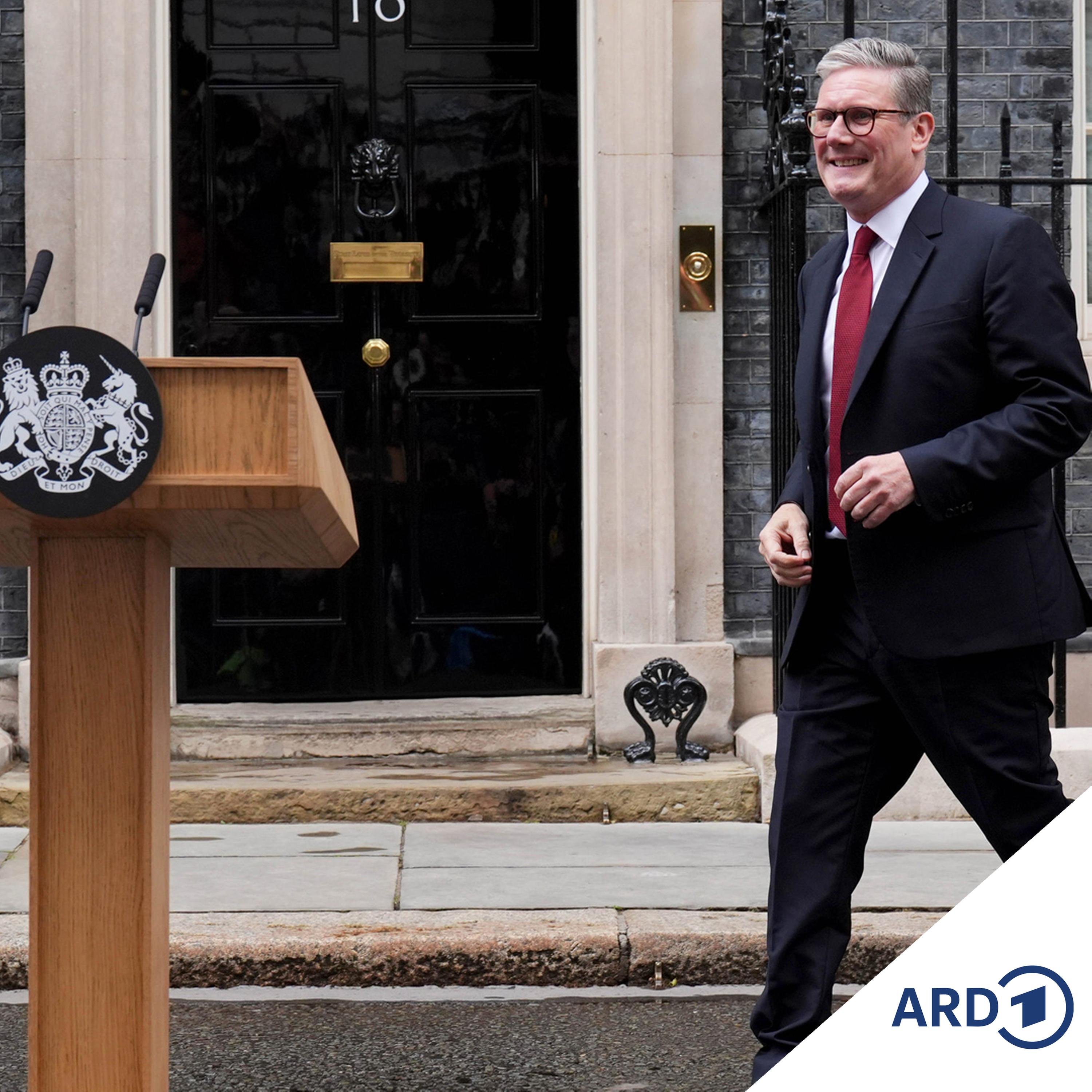 Erdrutschsieg in Großbritannien